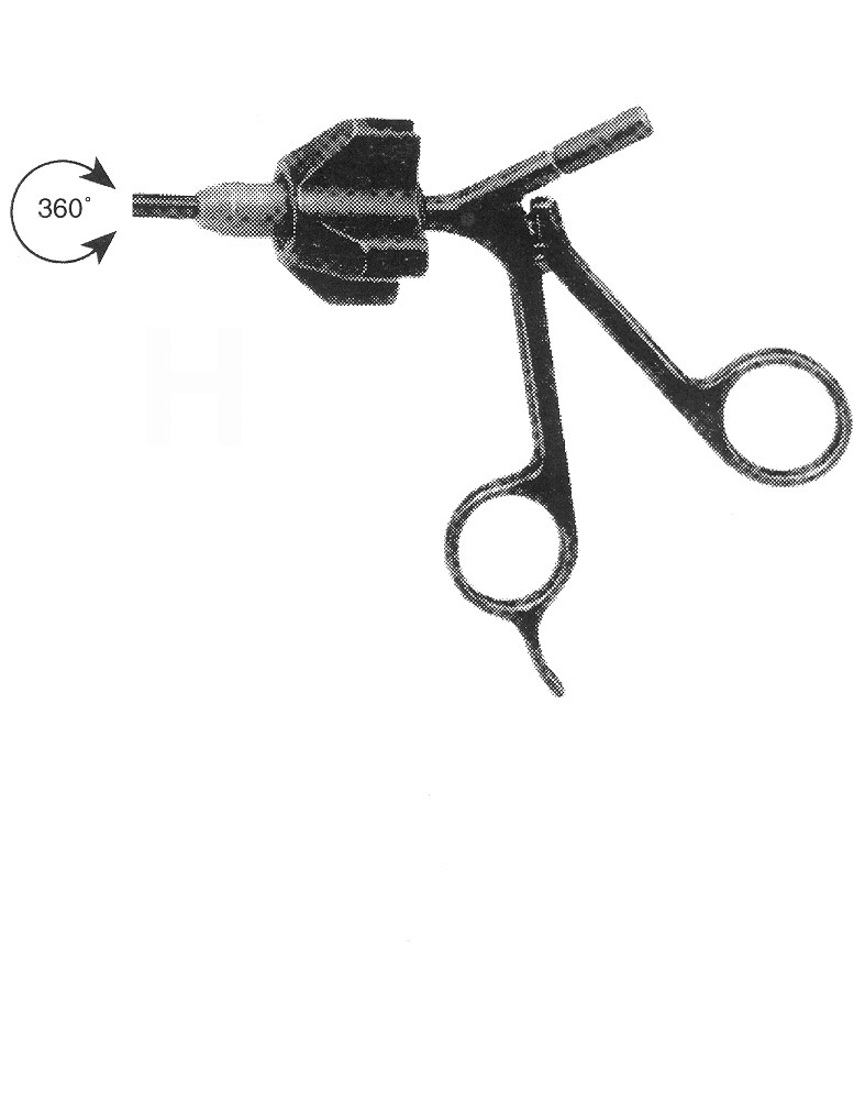 İZOLELİ BİYOPSİ FORSEPS H MODEL SAPLI ÇAP : 5MM L: 43CM